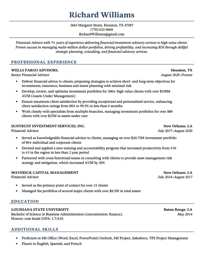 Resume Image